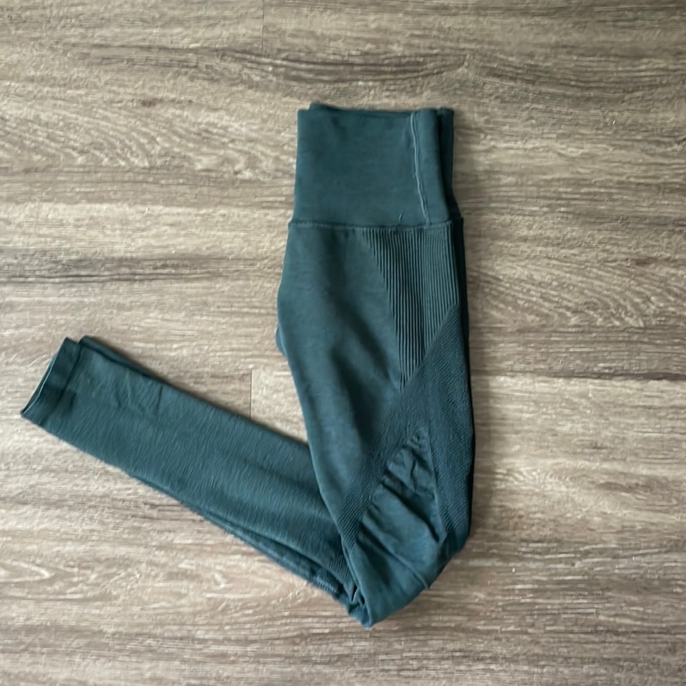 Forest green halo leggings